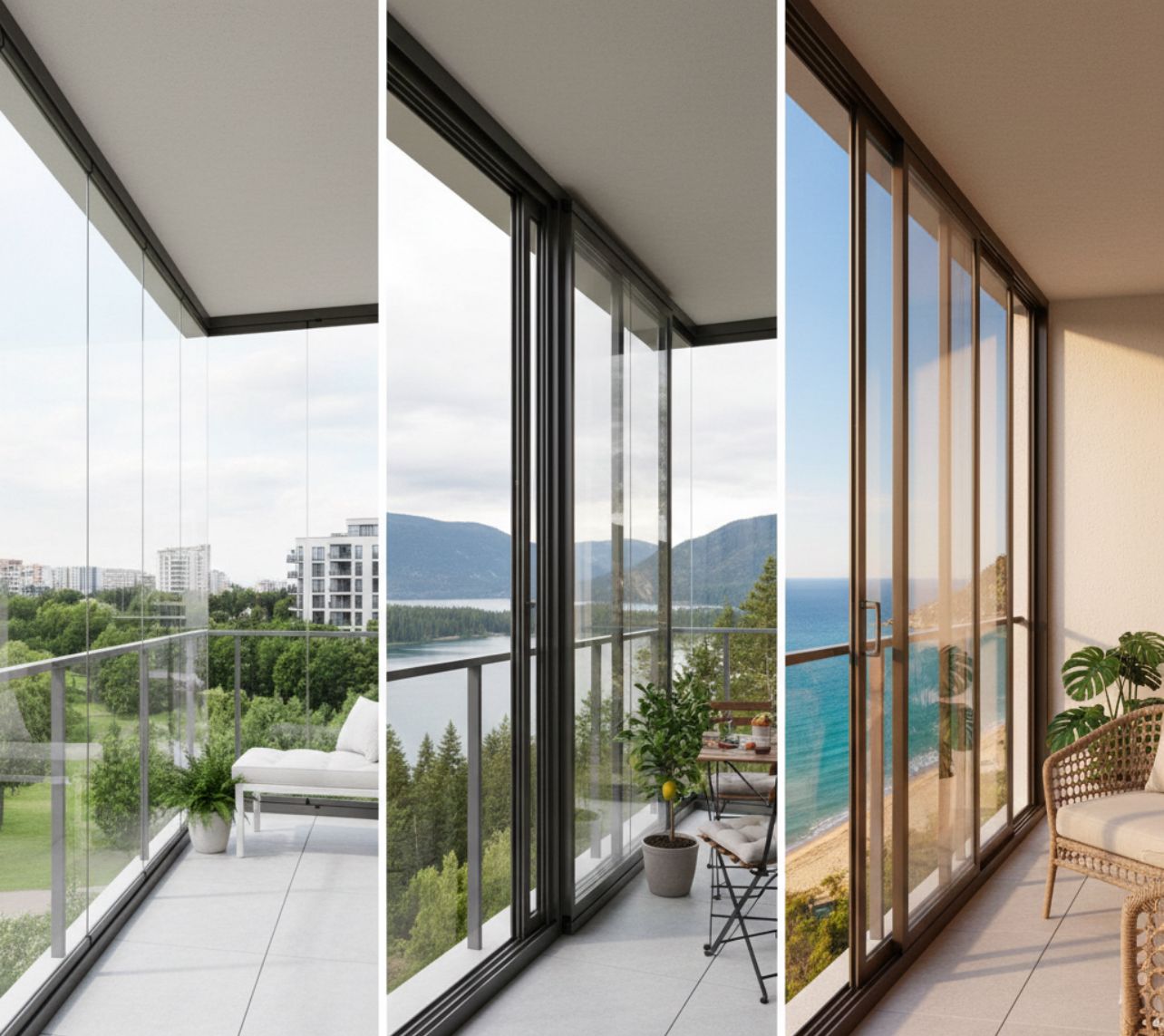 Uși glisante termopan