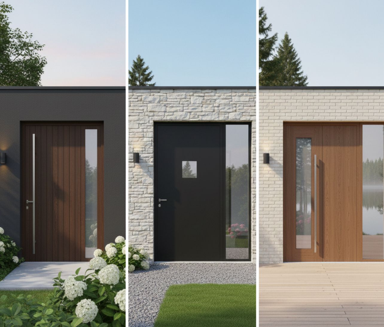 Uși de intrare termopan